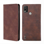 Custodia per telefono in pelle con vibrazione orizzontale magnetica Skin Feel, For Nokia C20 Plus, For Nokia C01 Plus/C1 2nd Editon, For Nokia C21, For Nokia C21 Plus