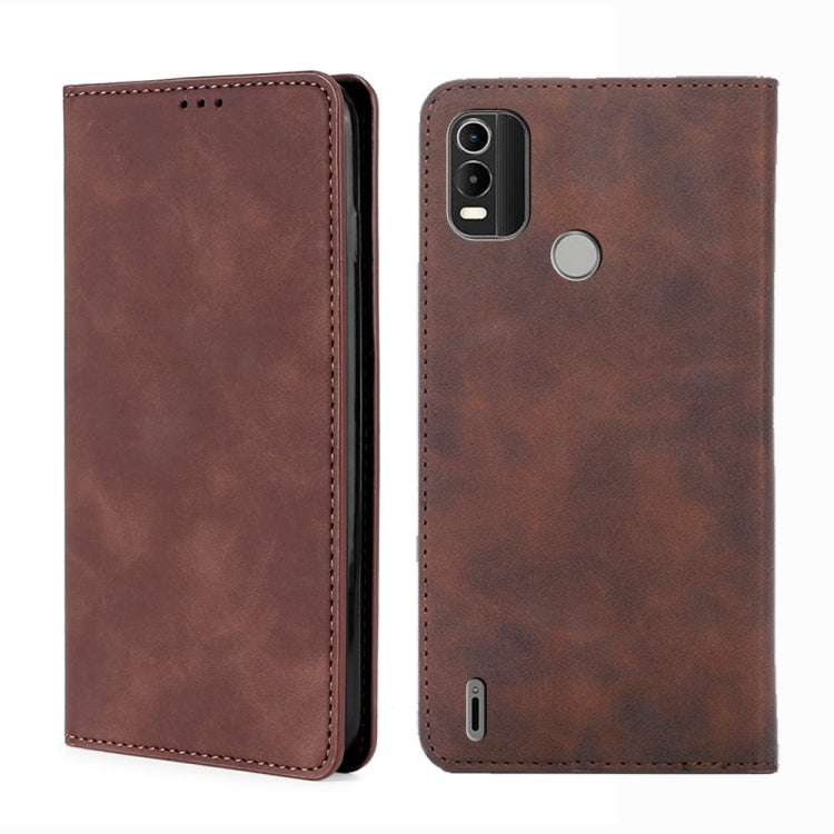 Custodia per telefono in pelle con vibrazione orizzontale magnetica Skin Feel, For Nokia C20 Plus, For Nokia C01 Plus/C1 2nd Editon, For Nokia C21, For Nokia C21 Plus