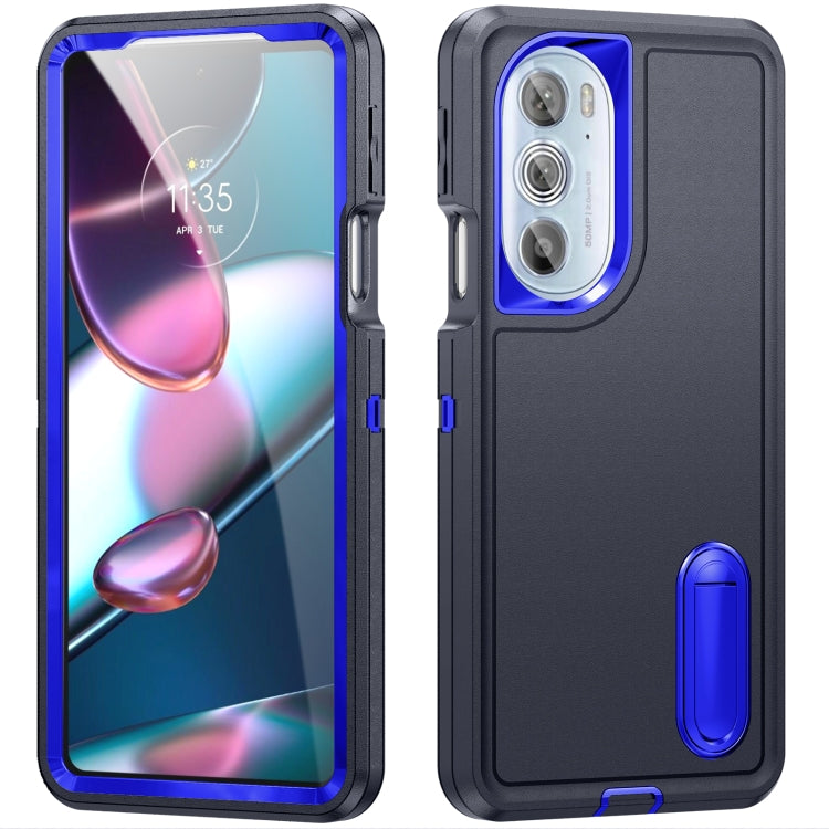 Custodia per telefono con supporto robusto 3 in 1, For Motorola Edge 30 Pro, For Samsung Galaxy A53