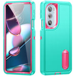 Custodia per telefono con supporto robusto 3 in 1, For Motorola Edge 30 Pro, For Samsung Galaxy A53