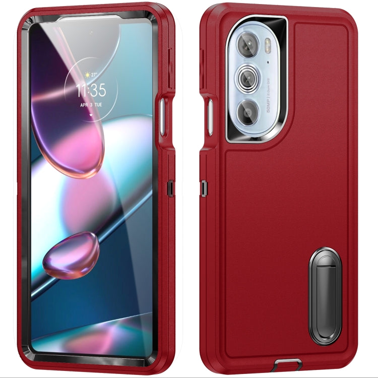 Custodia per telefono con supporto robusto 3 in 1, For Motorola Edge 30 Pro, For Samsung Galaxy A53