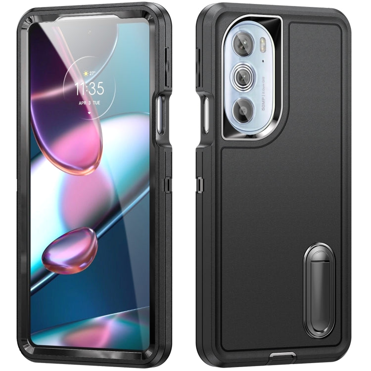 Custodia per telefono con supporto robusto 3 in 1, For Motorola Edge 30 Pro, For Samsung Galaxy A53