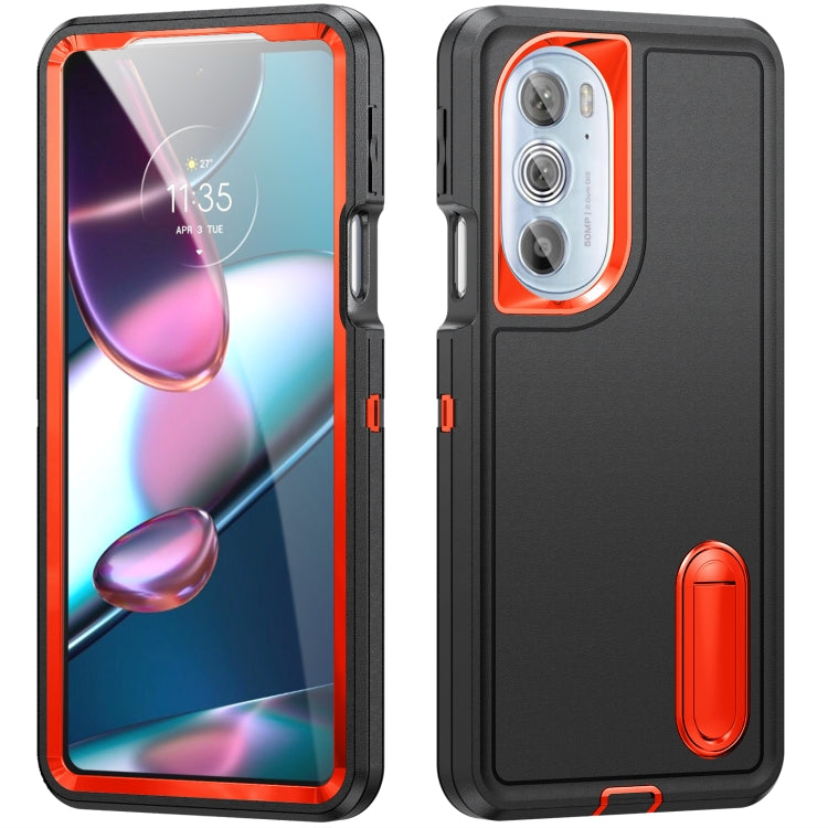 Custodia per telefono con supporto robusto 3 in 1, For Motorola Edge 30 Pro, For Samsung Galaxy A53