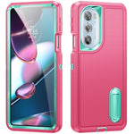 Custodia per telefono con supporto robusto 3 in 1, For Motorola Edge 30 Pro, For Samsung Galaxy A53