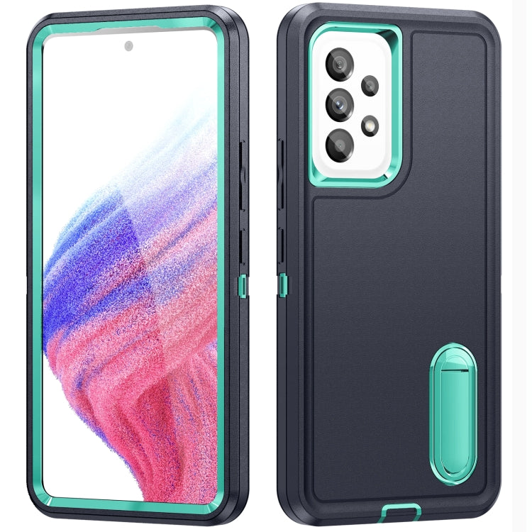 Custodia per telefono con supporto robusto 3 in 1, For Motorola Edge 30 Pro, For Samsung Galaxy A53