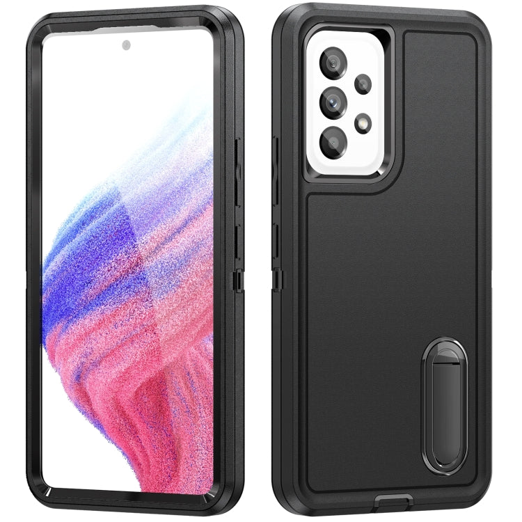 Custodia per telefono con supporto robusto 3 in 1, For Motorola Edge 30 Pro, For Samsung Galaxy A53