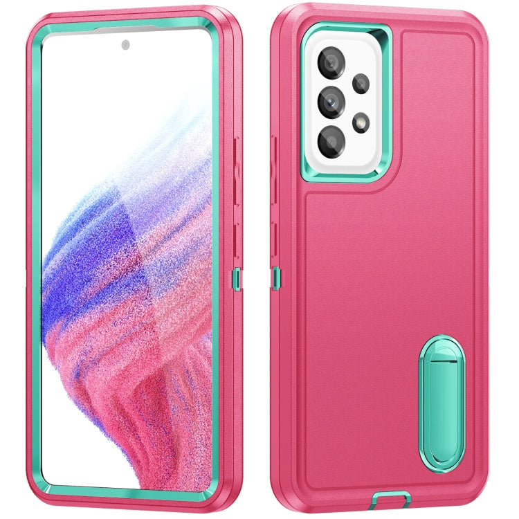 Custodia per telefono con supporto robusto 3 in 1, For Motorola Edge 30 Pro, For Samsung Galaxy A53