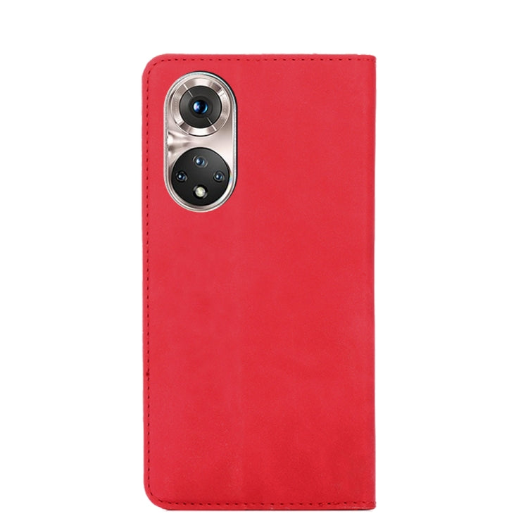 Custodia per telefono in pelle con vibrazione orizzontale magnetica Skin Feel, For Honor 50 Pro, For Huawei nova 8i, For Huawei nova 9