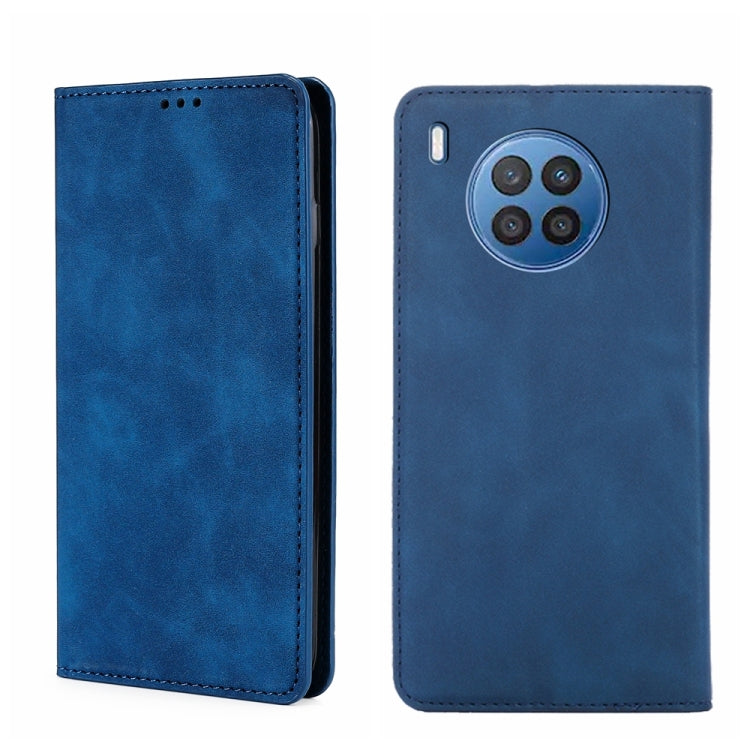 Custodia per telefono in pelle con vibrazione orizzontale magnetica Skin Feel, For Honor 50 Pro, For Huawei nova 8i, For Huawei nova 9