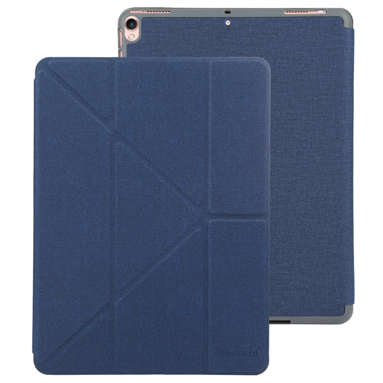 Mutural Custodia per tablet in pelle con supporto per deformazione serie King Kong, For iPad 9.7 2018 / 2017, For iPad Pro 10.5 2019 / 2017