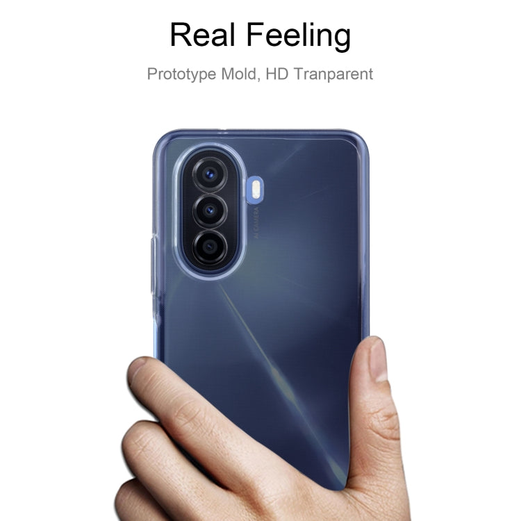 Custodia per telefono in TPU trasparente ultrasottile da 0,75 mm, For Huawei nova Y70, For OnePlus Ace Racing