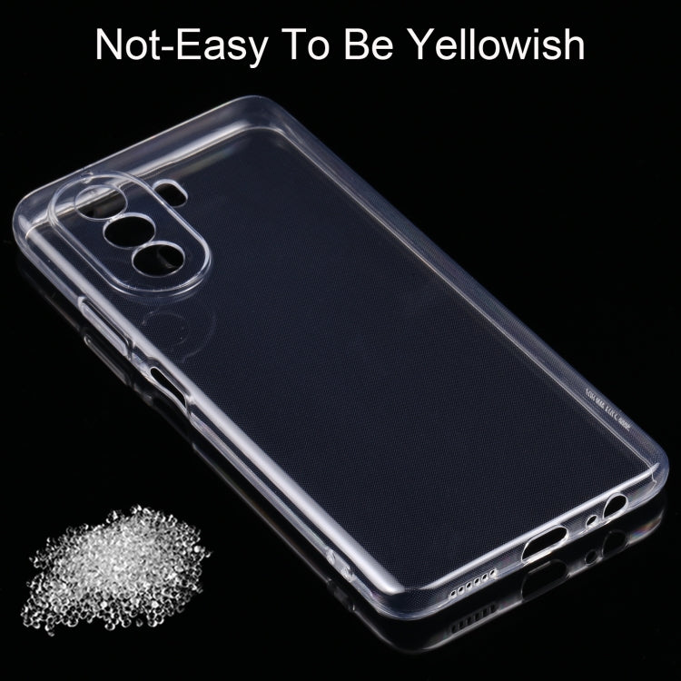 Custodia per telefono in TPU trasparente ultrasottile da 0,75 mm, For Huawei nova Y70, For OnePlus Ace Racing