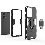 Supporto per anello magnetico PC + custodia per telefono in TPU, For OnePlus Nord 2T 5G, For OnePlus Ace Racing