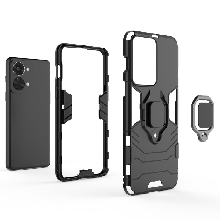 Supporto per anello magnetico PC + custodia per telefono in TPU, For OnePlus Nord 2T 5G, For OnePlus Ace Racing