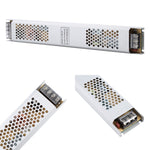 Alimentatore switching trasformatore LED, DC12V 5A 60W, DC24V 2.5A 60W, DC12V 8.5A 100W, DC24V 4.5A 100W, DC12V 12.5A 150W, DC24V 6.3A 150W, DC12V 16.7A 200W, DC24V 8.3A 200W, DC12V 25A 300W, DC24V 12.5A 300W, DC12V 33.3A 400W, DC24V 16.7A 400W