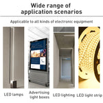 Trasformatore di alimentazione LED AC170-240V, DC12V 5A 60W, DC24V 2.5A 60W, DC12V 8.5A 100W, DC24V 4.5A 100W, DC12V 12.5A 150W, DC24V 6.3A 150W, DC12V 33.3A 400W, DC24V 16.7A 400W