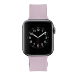 Cinturino in silicone con fibbia quadrata per Apple Watch Series, 7 41mm / 6&SE&5&4 40mm / 3&2&1 38mm, 7 45mm / 6&SE&5&4 44mm / 3&2&1 42mm