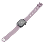 Cinturino in silicone con fibbia quadrata per Apple Watch Series, 7 41mm / 6&SE&5&4 40mm / 3&2&1 38mm, 7 45mm / 6&SE&5&4 44mm / 3&2&1 42mm