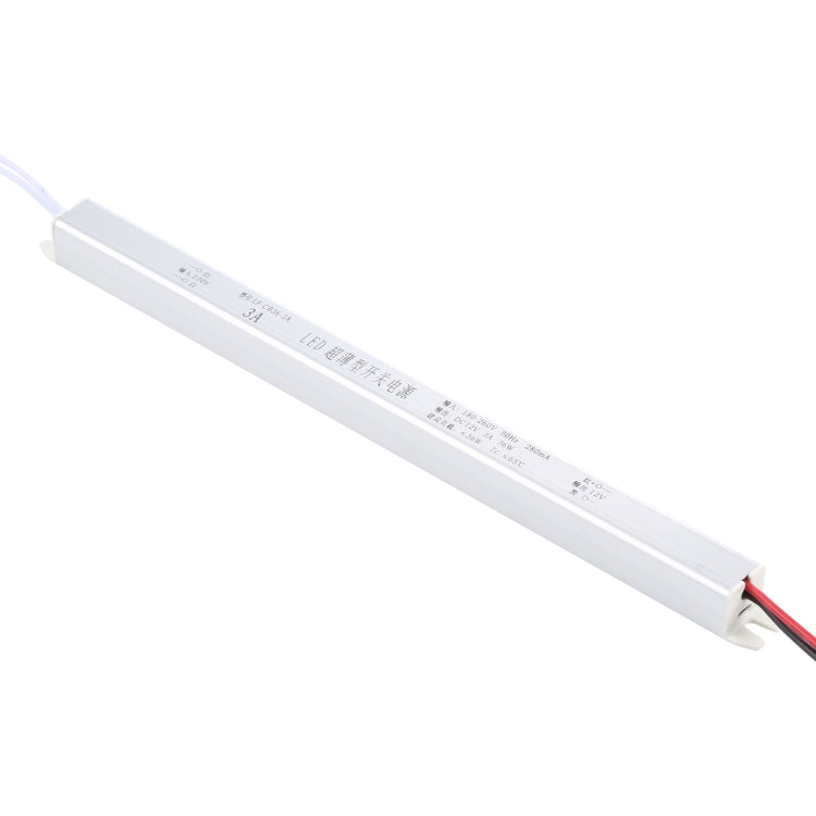 Alimentatore switching a LED a striscia lunga, DC12V 1.5A 18W, DC12V 2A 24W, DC24V 1A 24W, DC12V 3A 36W, DC24V 1.5A 36W, DC12V 4A 48W, DC24V 2A 48W, DC12V 5A 60W, DC24V 2.5A 60W, DC12V 6A 72W, DC24V 3A 72W