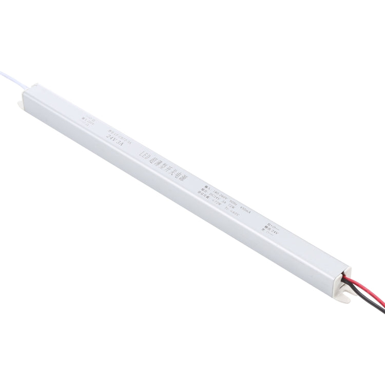 Alimentatore switching a LED a striscia lunga, DC12V 1.5A 18W, DC12V 2A 24W, DC24V 1A 24W, DC12V 3A 36W, DC24V 1.5A 36W, DC12V 4A 48W, DC24V 2A 48W, DC12V 5A 60W, DC24V 2.5A 60W, DC12V 6A 72W, DC24V 3A 72W