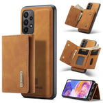 DG.MING M1 Series 3-Fold Multi Card Portafoglio + custodia magnetica per telefono, For Samsung Galaxy A23 5G