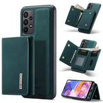 DG.MING M1 Series 3-Fold Multi Card Portafoglio + custodia magnetica per telefono, For Samsung Galaxy A23 5G