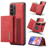 DG.MING M1 Series 3-Fold Multi Card Portafoglio + custodia magnetica per telefono, For Samsung Galaxy A23 5G