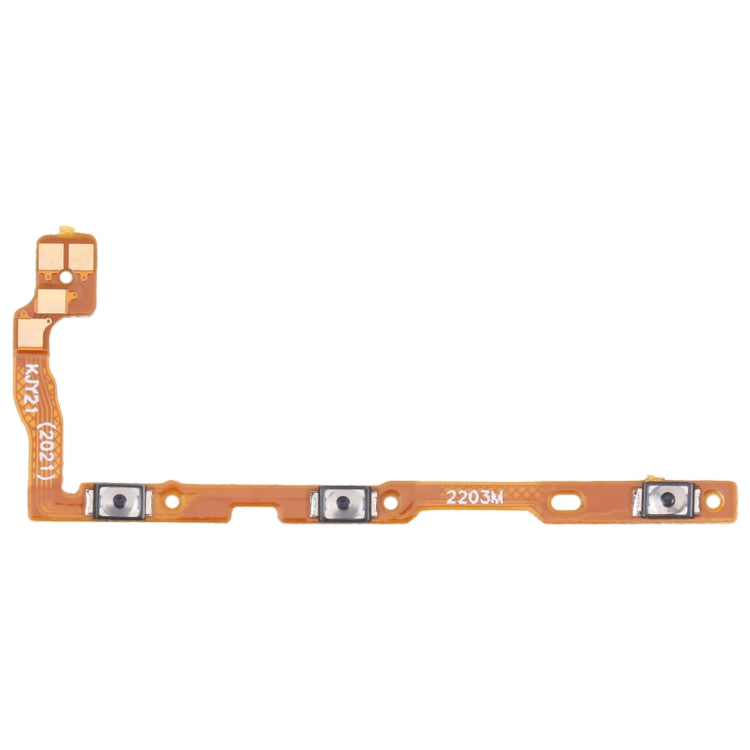 Pulsante di accensione e cavo flessibile del pulsante del volume, For vivo Y01, For Xiaomi Redmi 10C/Redmi 10 India, For Xiaomi 12 Pro, For vivo iQOO Z5, For vivo Y17T/V21E 5G V2102A V2055, For vivo Y21/Y21A/Y21G/Y21E/Y32, For vivo Y33S V2109