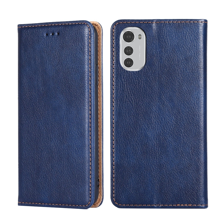 Custodia per telefono in pelle magnetica tinta unita lucida olio, For Motorola Moto E32 4G, For Motorola Moto G 2022, For Motorola Moto G Power 2022, For Motorola G Pure