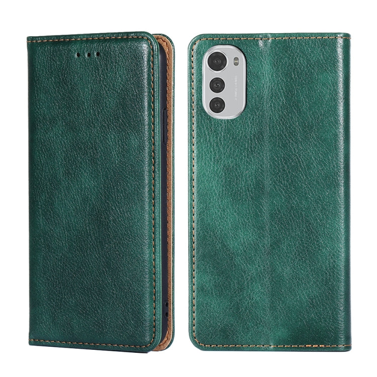 Custodia per telefono in pelle magnetica tinta unita lucida olio, For Motorola Moto E32 4G, For Motorola Moto G 2022, For Motorola Moto G Power 2022, For Motorola G Pure