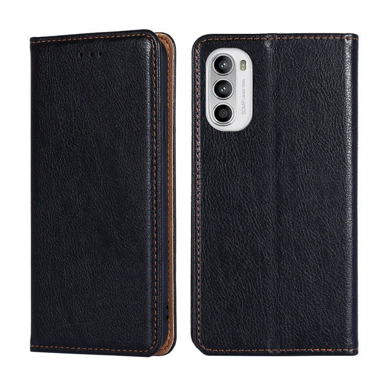 Custodia per telefono in pelle magnetica tinta unita lucida olio, For Motorola Moto G52 4G / G82 5G, For Motorola Moto G52j 5G, For Motorola Moto E20, For Motorola Moto E40