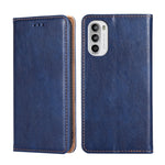 Custodia per telefono in pelle magnetica tinta unita lucida olio, For Motorola Moto G52 4G / G82 5G, For Motorola Moto G52j 5G, For Motorola Moto E20, For Motorola Moto E40