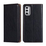 Custodia per telefono in pelle magnetica tinta unita lucida olio, For Motorola Moto G52 4G / G82 5G, For Motorola Moto G52j 5G, For Motorola Moto E20, For Motorola Moto E40