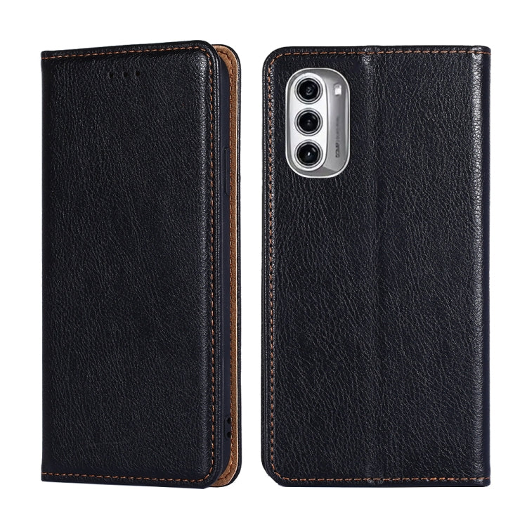 Custodia per telefono in pelle magnetica tinta unita lucida olio, For Motorola Moto G52 4G / G82 5G, For Motorola Moto G52j 5G, For Motorola Moto E20, For Motorola Moto E40