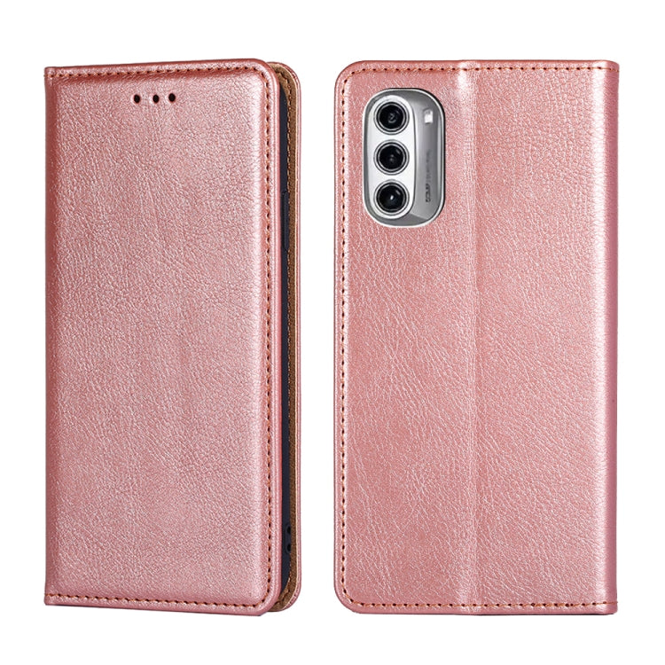 Custodia per telefono in pelle magnetica tinta unita lucida olio, For Motorola Moto G52 4G / G82 5G, For Motorola Moto G52j 5G, For Motorola Moto E20, For Motorola Moto E40