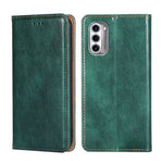 Custodia per telefono in pelle magnetica tinta unita lucida olio, For Motorola Moto G52 4G / G82 5G, For Motorola Moto G52j 5G, For Motorola Moto E20, For Motorola Moto E40