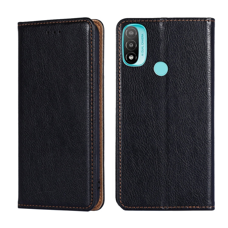 Custodia per telefono in pelle magnetica tinta unita lucida olio, For Motorola Moto G52 4G / G82 5G, For Motorola Moto G52j 5G, For Motorola Moto E20, For Motorola Moto E40
