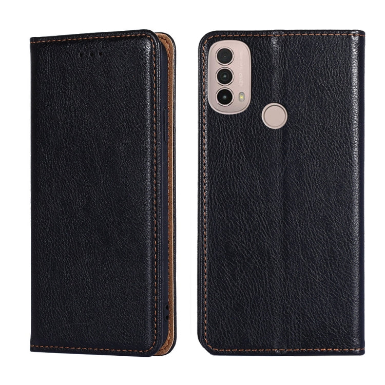 Custodia per telefono in pelle magnetica tinta unita lucida olio, For Motorola Moto G52 4G / G82 5G, For Motorola Moto G52j 5G, For Motorola Moto E20, For Motorola Moto E40