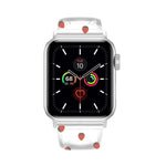 Cinturino trasparente con fibbia quadrata per Apple Watch Series, 7 41mm / 6&SE&5&4 40mm / 3&2&1 38mm, 7 45mm / 6&SE&5&4 44mm / 3&2&1 42mm