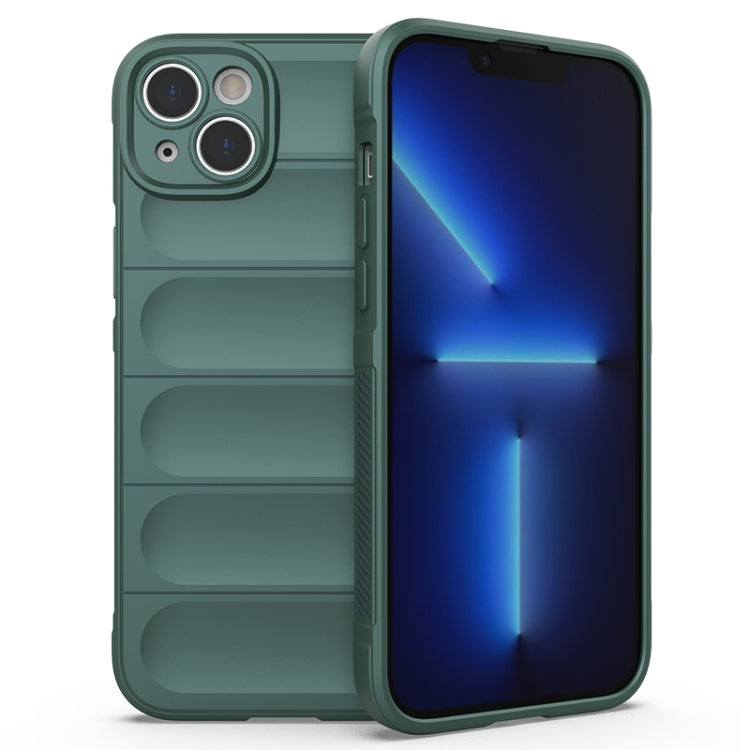 Custodia TPU con flanella per iPhone 14 Plus