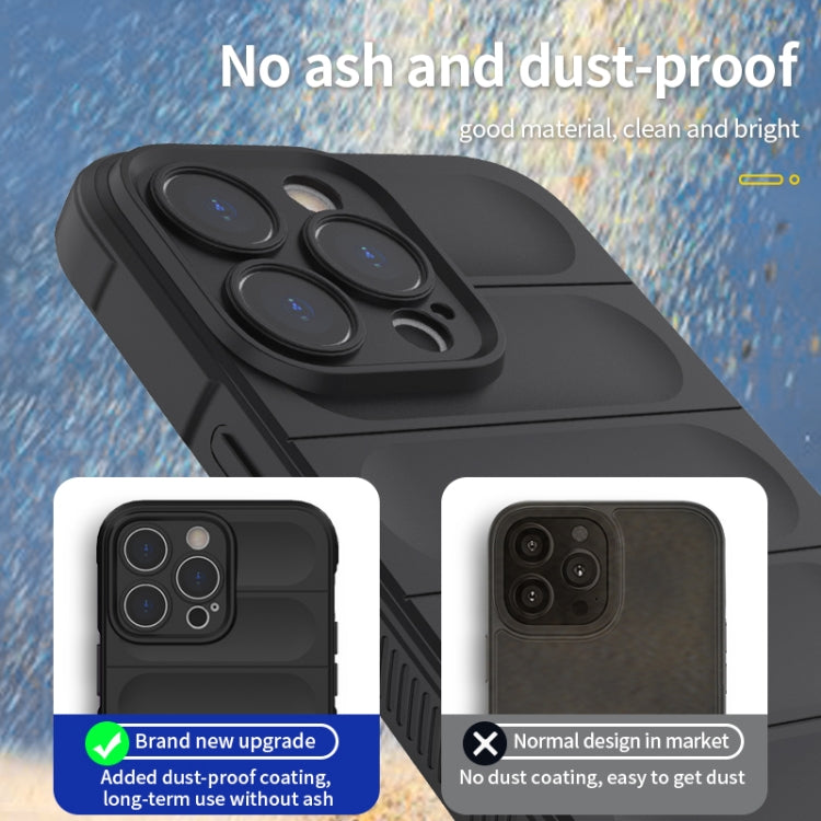 Custodia TPU con flanella per iPhone 14 Plus