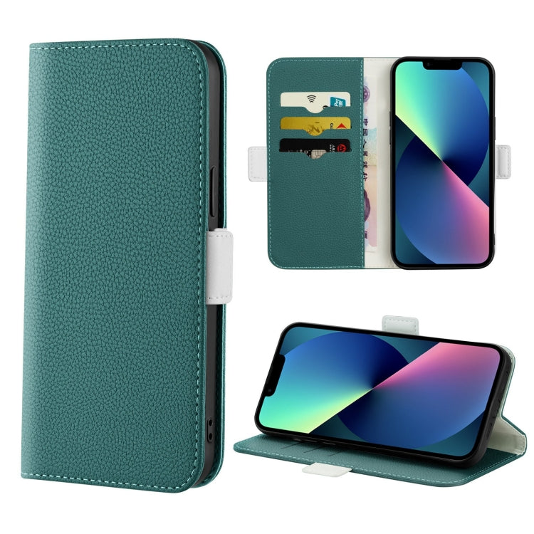 Custodia portafoglio in pelle per iPhone 14