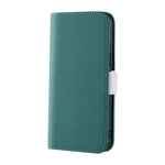 Custodia portafoglio in pelle color caramella per iPhone XR