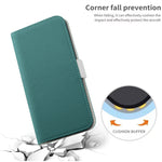 Custodia portafoglio in pelle color caramella per iPhone XR