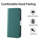 Custodia portafoglio in pelle color caramella per iPhone XR