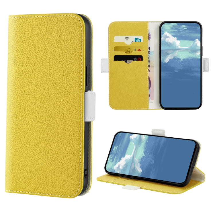 Custodia portafoglio in pelle color caramella per iPhone XR
