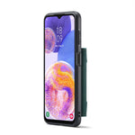 DG.MING M2 Series 3-Fold Multi Card Bag + custodia magnetica per telefono, For Samsung Galaxy A23 5G