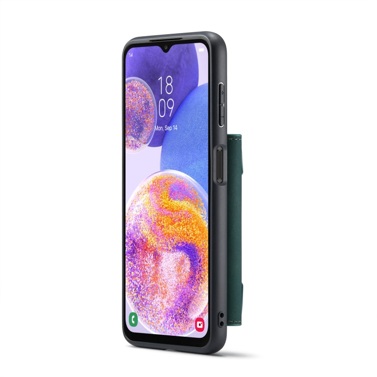 DG.MING M2 Series 3-Fold Multi Card Bag + custodia magnetica per telefono, For Samsung Galaxy A23 5G