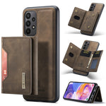 DG.MING M2 Series 3-Fold Multi Card Bag + custodia magnetica per telefono, For Samsung Galaxy A23 5G
