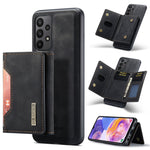 DG.MING M2 Series 3-Fold Multi Card Bag + custodia magnetica per telefono, For Samsung Galaxy A23 5G